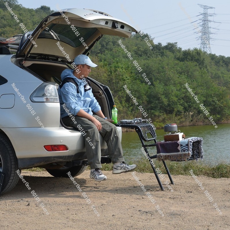 Kombinasi Tangga Lipat dan Mej - Outdoor Camping Folding Table ulasan dan harga