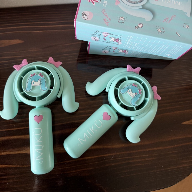 Kipas Genggam Mini Hatsune Mik - Outdoor Camping Tv ulasan dan harga