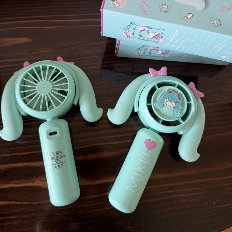 Kipas Genggam Mini Hatsune Mik - Outdoor Camping Tv ulasan dan harga