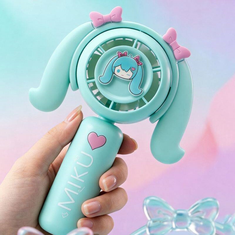 Kipas Genggam Mini Hatsune Mik - Outdoor Camping Tv ulasan dan harga