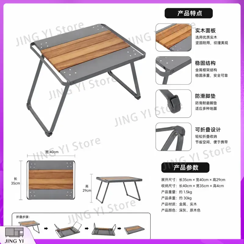 Meja Lipat HDPE Portabel untuk - Outdoor Camping Exhibition ulasan dan harga