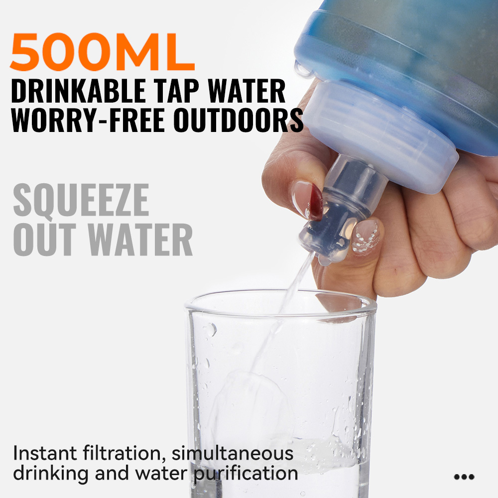Botol Filter Air WRELS Botol A - Collapsible Water Bottle ulasan dan harga