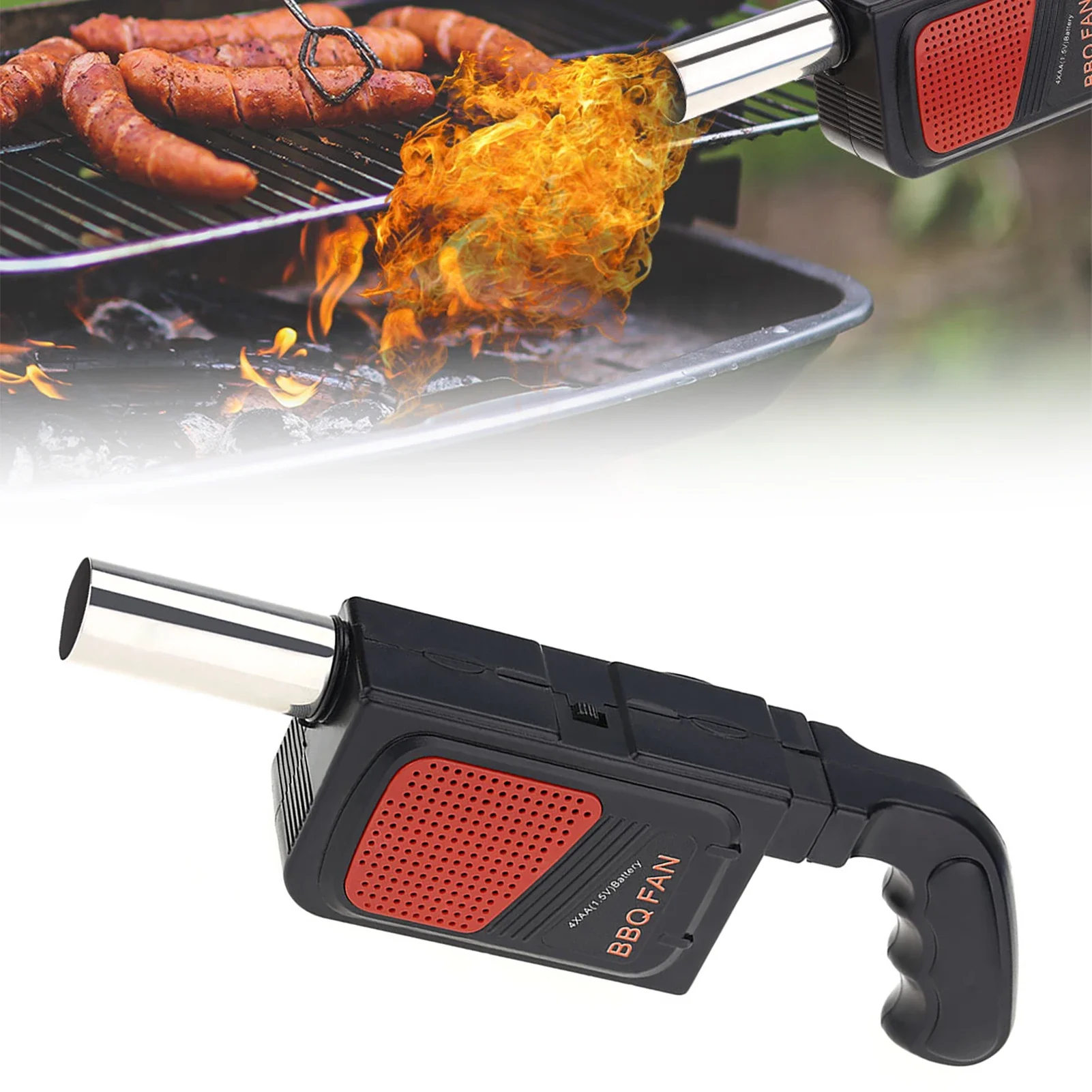 Kipas BBQ Elektrik Genggam Por - Outdoor Camping Activities ulasan dan harga