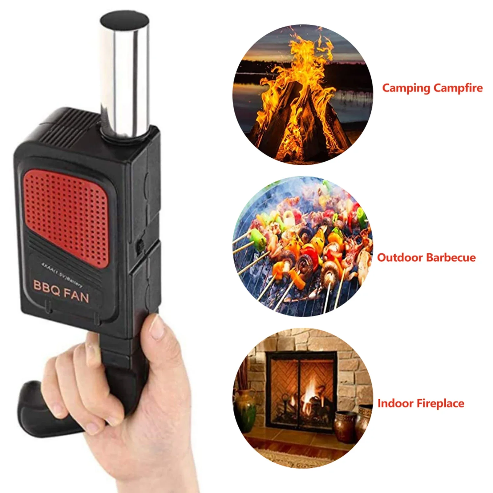 Kipas BBQ Elektrik Genggam Por - Outdoor Camping Activities ulasan dan harga