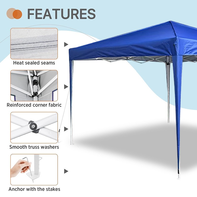 Tenda Lipat Empat Sisi Ukuran  - Outdoor Camping Exhibition ulasan dan harga