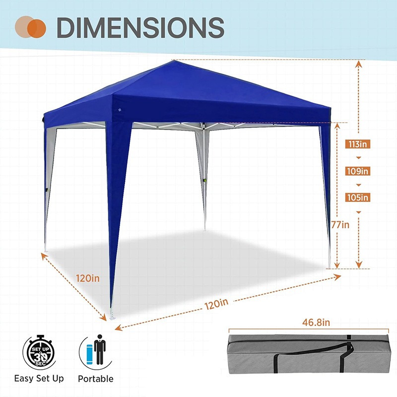 Tenda Lipat Empat Sisi Ukuran  - Outdoor Camping Exhibition ulasan dan harga