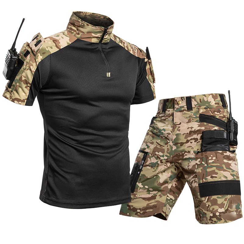 Set Kaos Taktis Pria Outdoor C - Outdoor Camping Hiking ulasan dan harga