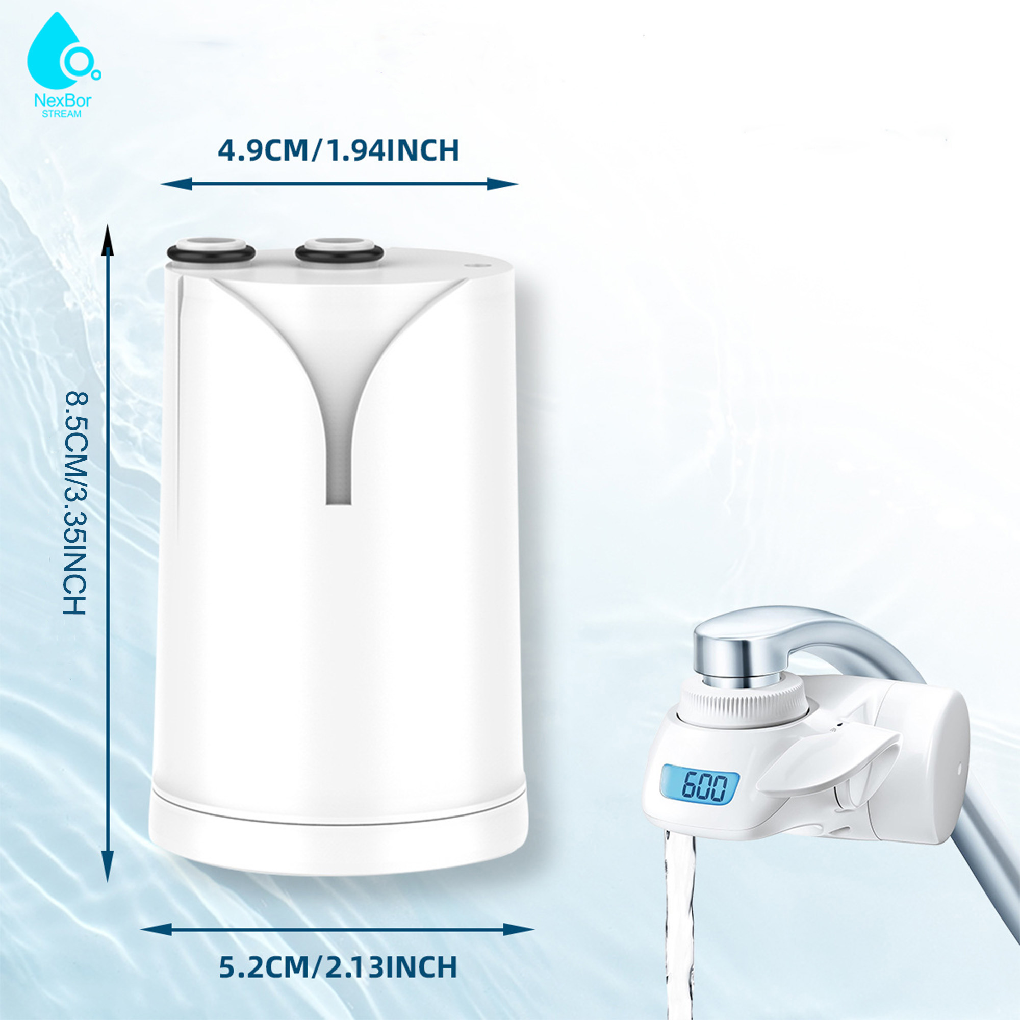 Filter Air Keran Kompatibel de - Portable Water Filter ulasan dan harga